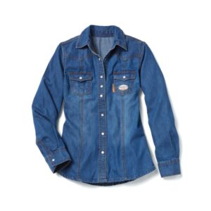FR Women’s Work Shirt with Snaps